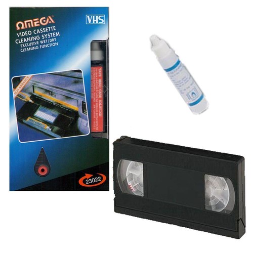 Vcr video cleaner - vcr, cassette