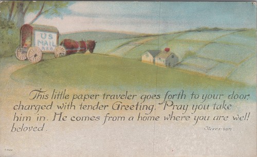 Mail rural rfd - us, horse