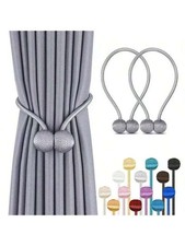 2x Strong Magnetic Curtain Tie
