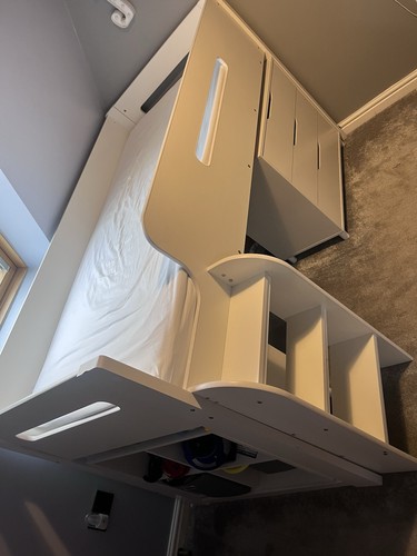 White mid sleeper single - mid,