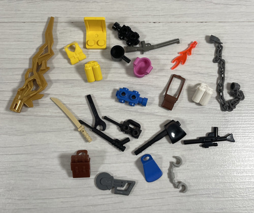 Lego minifigure accessories - lego,