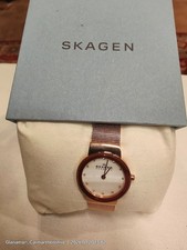 Ladies Rose gold Skagen