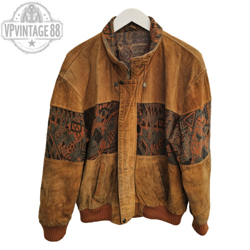 Vintage aztec navajo bomber - aztec,