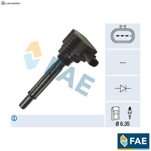 Ignition coil 80390 - 80390, for
