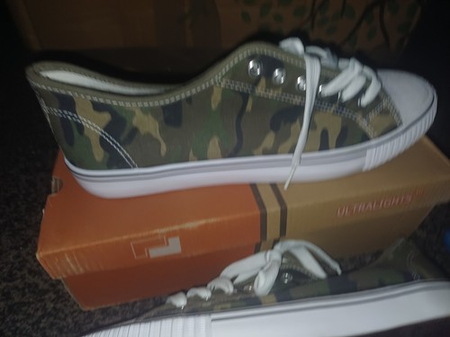 Army camo canvas lowtops - camo,