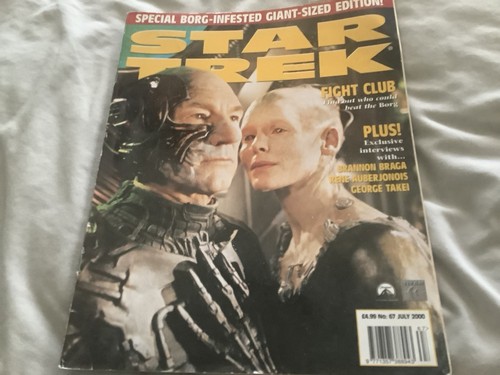 Star trek magazine july 2000 - star,
