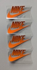 4x Iron On Bright Orange