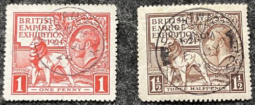 Postage stamps british - gv,