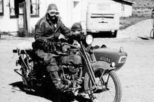 Harley Davidson With A Sidecar 1923 Motor Racing 4x6 Photo