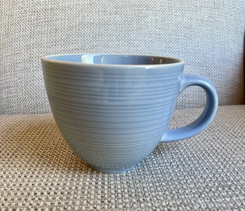 Waitrose large blue - waitrose, mug