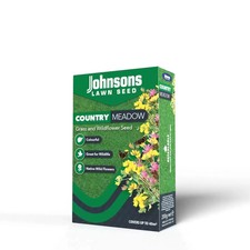 Johnson Country Meadow Grass & Wildflower Seed Mix. 200g. 40m sqr