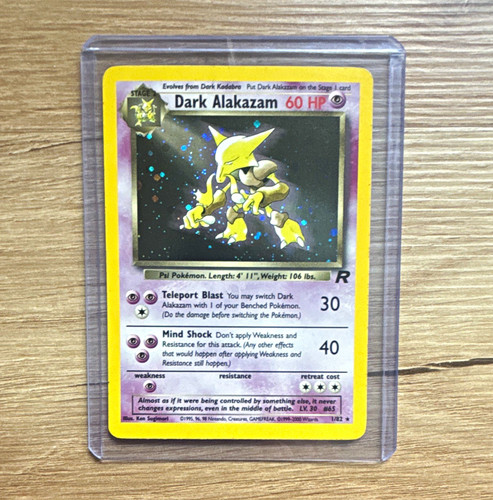 Pokémon tcg dark - tcg, alakazam
