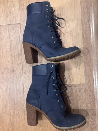Timberland blue suede boots - blue,