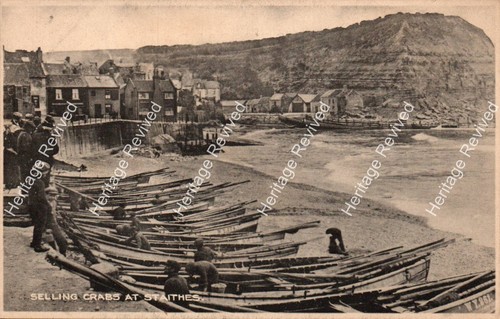 Vintage staithes selling - vintage, crabs