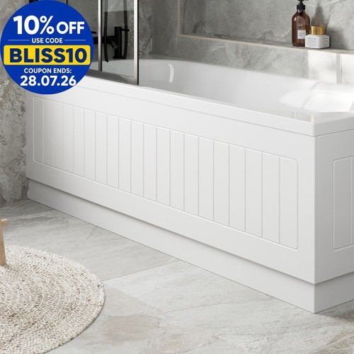 Modern front bath - modern, panel