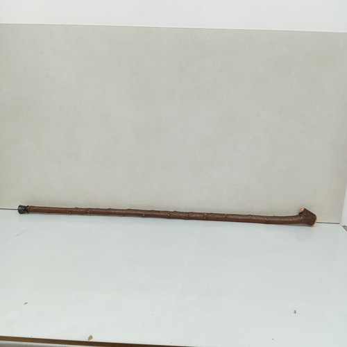 Blackthorn knob walking stick - blackthorn,