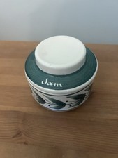 Vintage Jersey Pottery Jam Pot