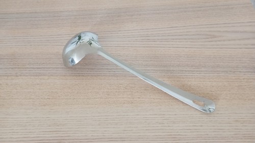 Stainless steel soup ladle - stainless,