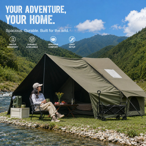 Person inflatable glamping - inflatable,