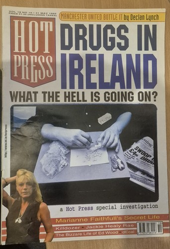 Hot press magazine - press, marianne