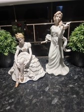 Vintage  Lady Figurines Leonardo collection / Past Times