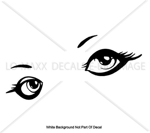 Woman eyes beautiful car - woman, home