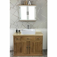 Bathroom Vanity | Solid Oak