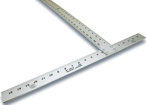 Drywall square plastering - drywall, t-square