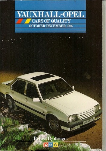 Vauxhall opel oct dec - vauxhall, uk