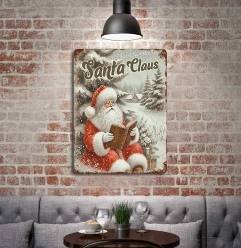 Vintage farmhouse rustic - vintage, santa