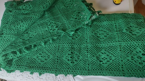 Macrame boho curtain panels - curtain,