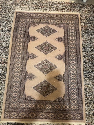 Hand knotted pakistan bokhara - hand,
