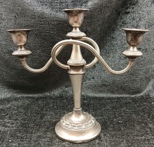 Vintage Silver Plated 3-Arm