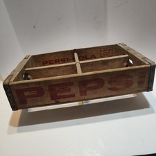 Vintage 1969 Wood Pepsi Crate
