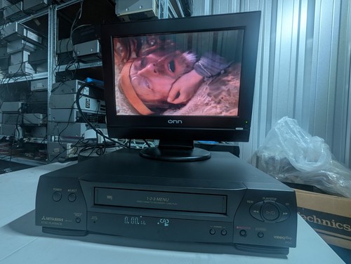 Mitsubishi 721v vcr vhs - mitsubishi, hs-721v(b)