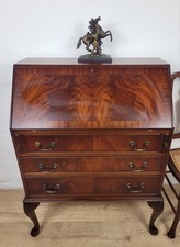 Vintage writing desk bureau - vintage,
