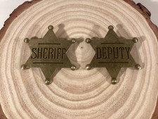 Sheriff Badge & Deputy Badge