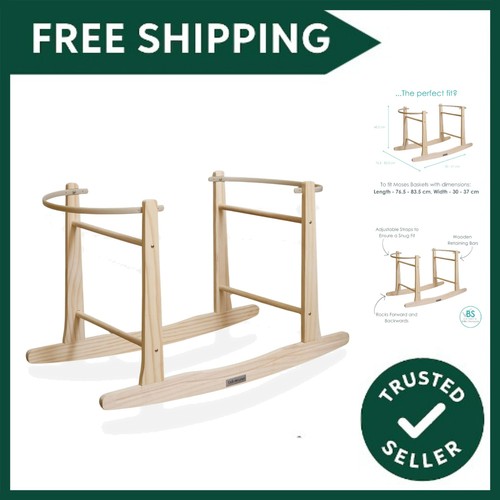 Wooden standard rocking - wooden, moses