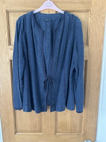 Ladies windsmoor navy linen - ladies,