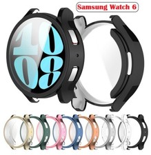 For Samsung Galaxy Watch 7 6 5 40mm / 44mm TPU Case Protector Screen Cover