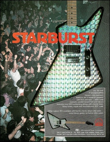 1983 hondo starburst 781 exp - 781,