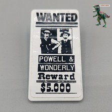 Playmobil old poster sign