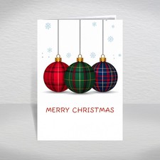 Scottish Christmas Card for