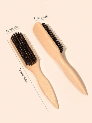 Boar bristle slick back - boar,