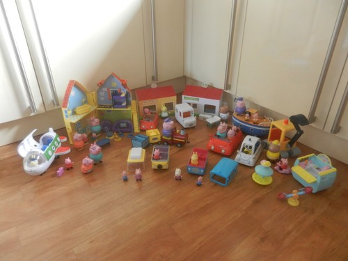 Peppa pig toys large bundle - peppa,