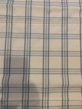 blind - blue and cream gingham