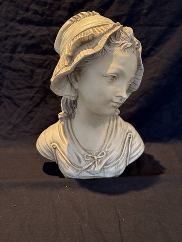 Vintage style girl bust - style,