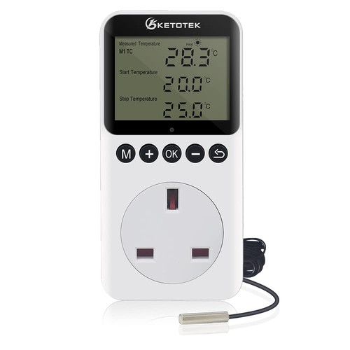 Ketotek digital thermostat - ketotek,