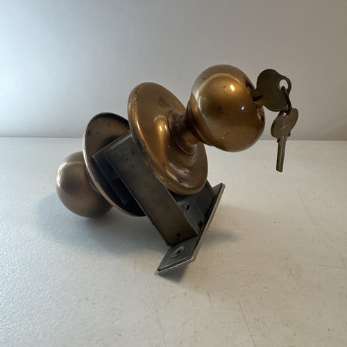 Vintage sargent door knob set - vintage,