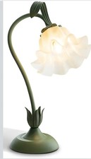 Green Flower Table Lamp